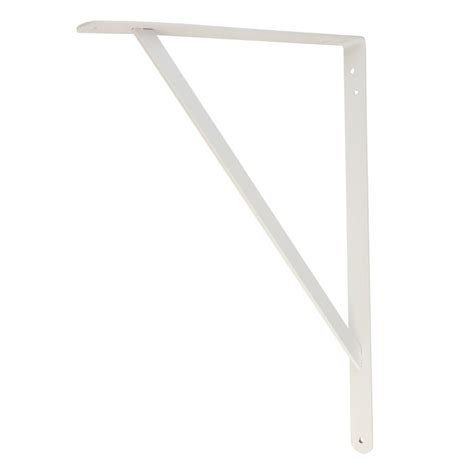 white metal shelf brackets 10.5|white heavy duty shelf brackets.